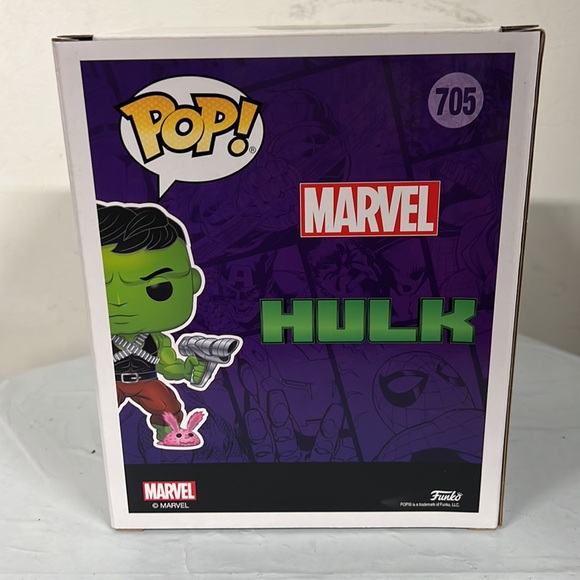 Pop! Marvel Super Heroes: Professor Hulk 6-Inch Deluxe Vinyl Figure#705 - Picture 10 of 10